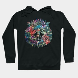 Lion Zentangle Pattern Hoodie